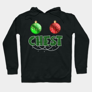 Funny Chest Nuts Couples Christmas Chestnuts Hoodie